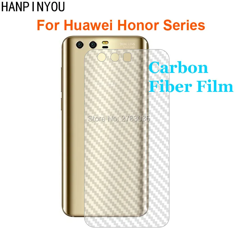 Для Huawei Honor 8 9 Lite Pro V9 Play 6X Новая прочная 3D защитная пленка из углеродного волокна с