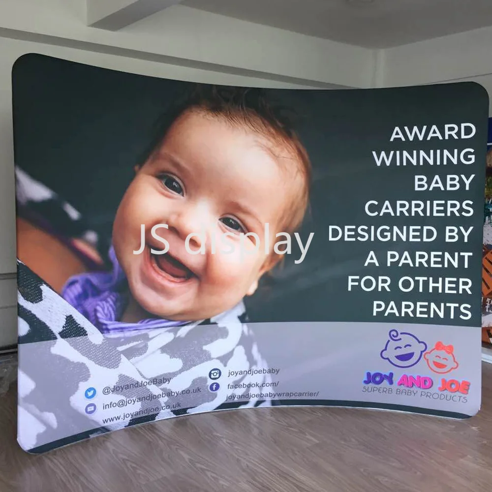 10 футов портативный выставочный стенд Pop Up дисплей с пользовательской