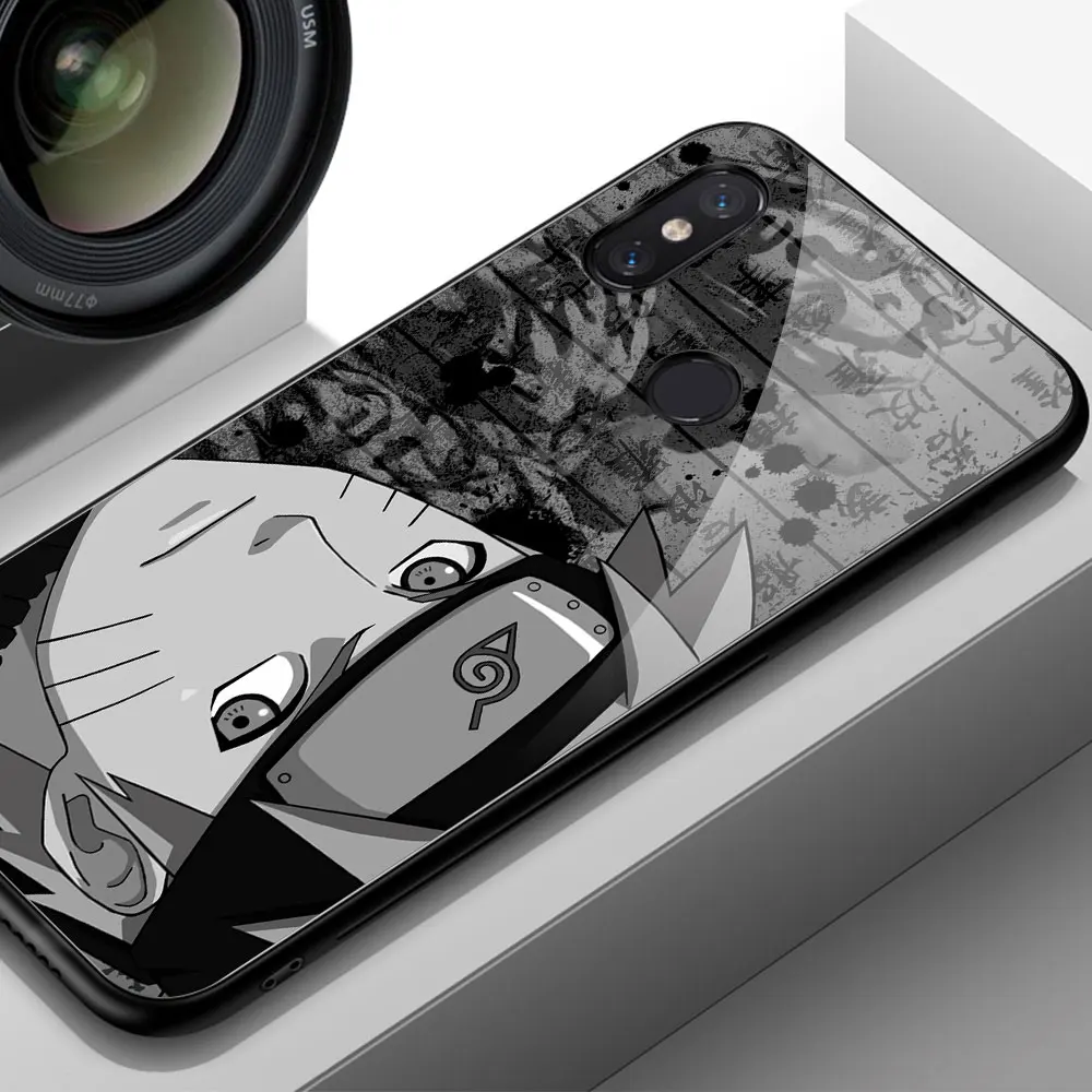Чехол FinderCase для Xiaomi Mi 6 стеклянный жесткий чехол накладка Наруто 5 5S 6x A2 Play Redmi Note 7