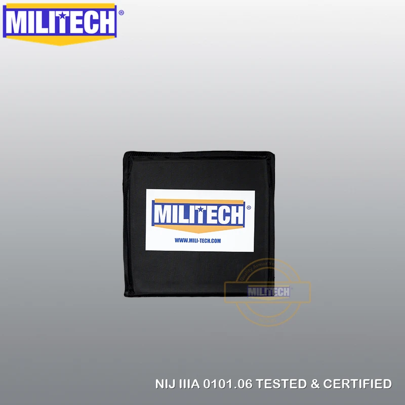 Пуленепробиваемая пуленепробиваемая пластина MILITECH NIJ Level 3A &amp 0101 07 HG2 6 &quotx 6&quot
