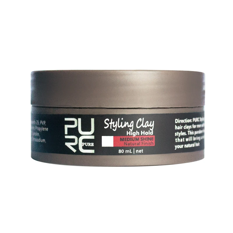 100g Fashion Matte Finished Hair Styling Clay Daily Use Mens Hair High Clay Strong Outlet Low Shine Hair Styling Wax TSLM1