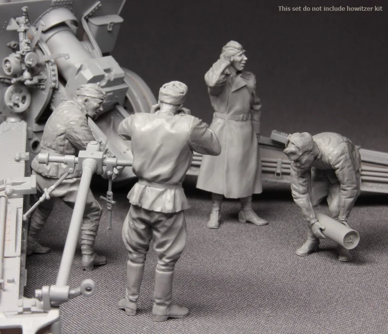 1/35 модельная фигурка из смолы набор 137 русский пистолет фигурки команды в
