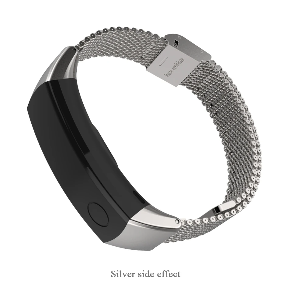 Миланский металлический ремешок для huawei Honor Band 3 Смарт-часы 155-255 мм браслет браслеты из нержавеющей стали умные аксессуары