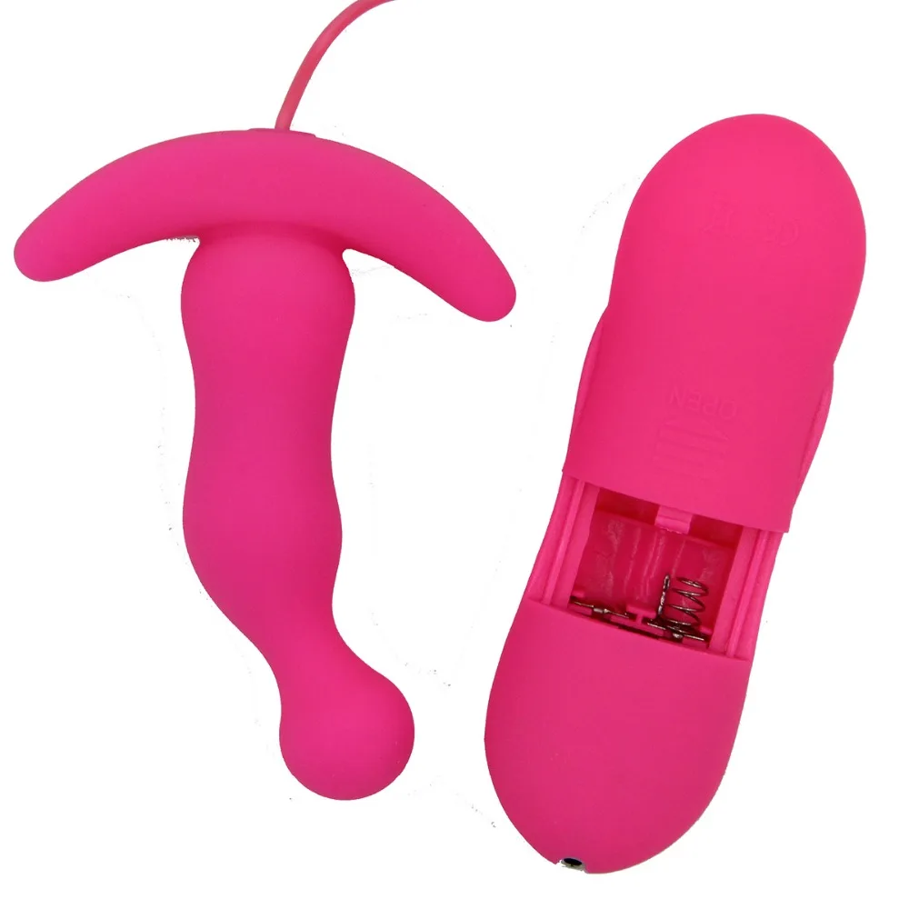 Dingye Вибратор Анальная пробка простаты Массажер Пробка-вибратор простата