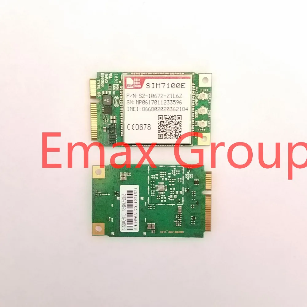 SIMCOM SIM7100E мини PCIE низкая стоимость 4G LTE FDD/LTE TDD модем к штырю SIM5320 GPS GNSS Гарантировано