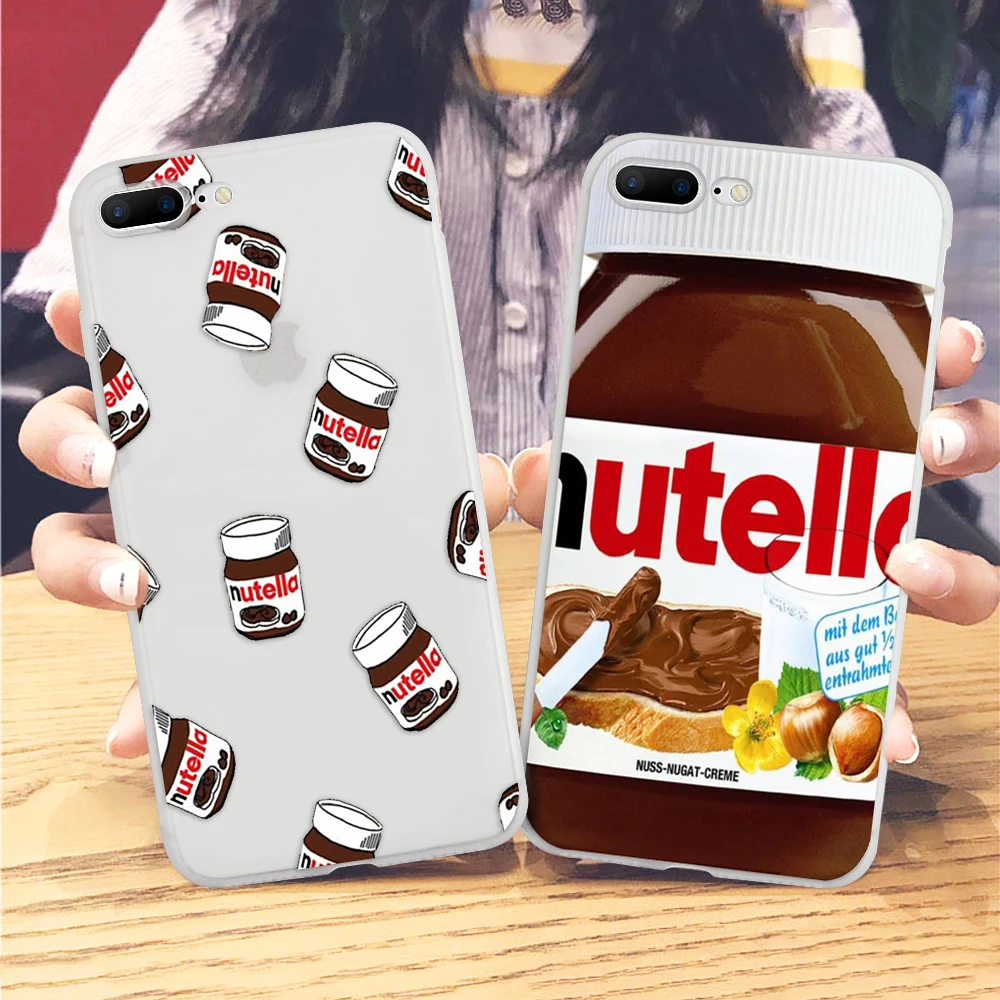 Прекрасный Еда Nutella Чехлы для samsung Galaxy A50 A70 A3 A5 A7 A9 A8 плюс A30 A40 S10 плюс S10e M20 M30 G530 крышка