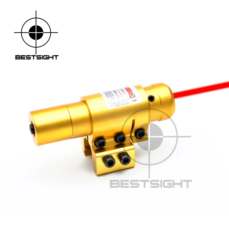 Лазерный прицел с красной точкой креплением для Пикатинни 20 мм и рельсов 11