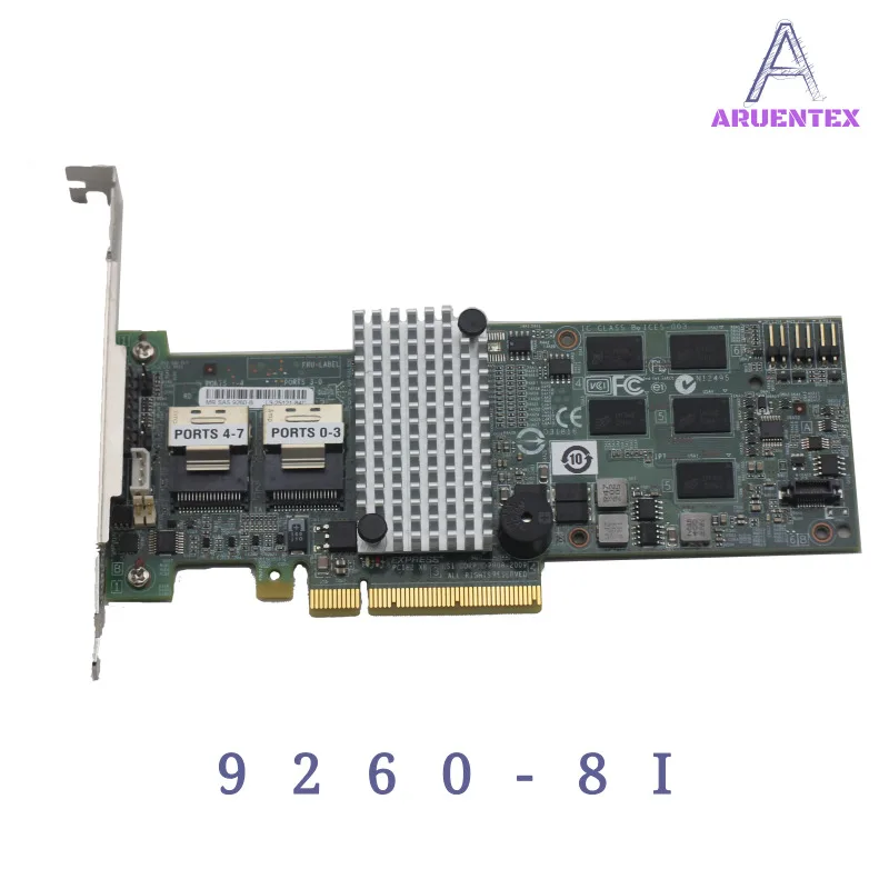 ARUENTEX LSI MegaRAID SAS 9260-8i 8 port 256MB cache SFF8087 6Gb RAID0.1.5.6 alibaba express | Компьютеры и офис