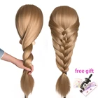 Женский манекен, тренировочная голова для парикмахеров, профессиональный манекен для укладки