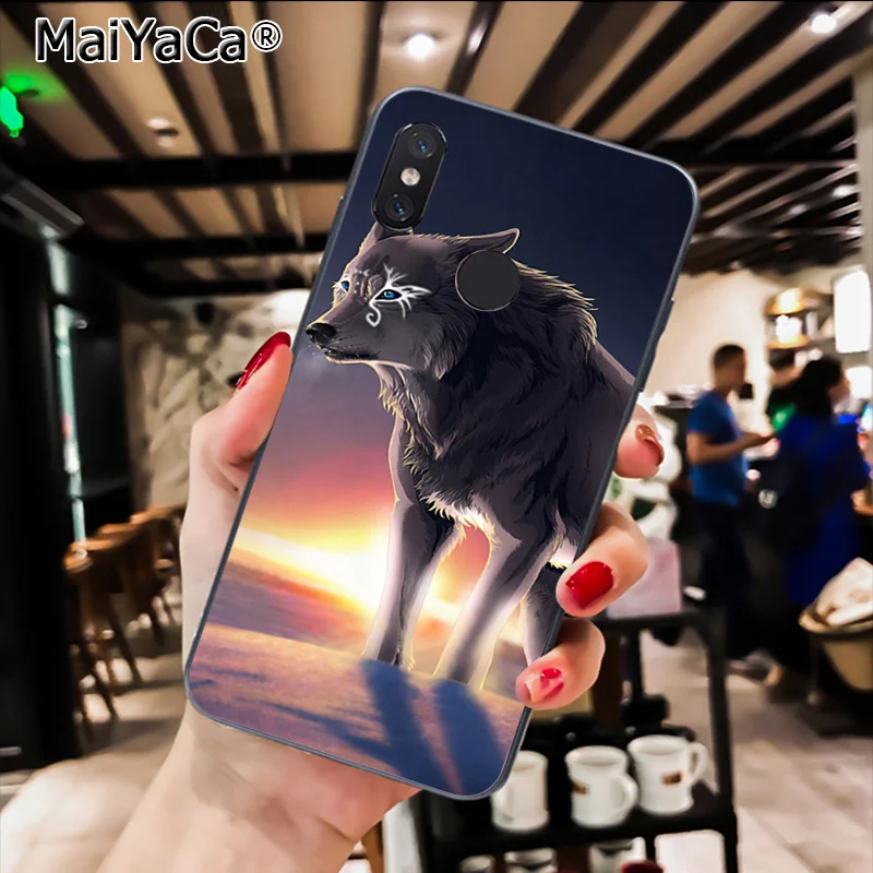 MaiYaCa волшебное животное Волк Олень типа «сделай сам» чехол для телефона для Xiaomi Redmi8 4X 6A S2 7A 6A Redmi 5 5Plus Note5 7 Note8Pro