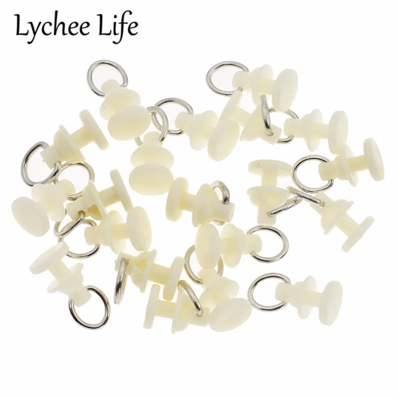 Lychee Life 20 шт. каркасные планеры пластиковые железные кольца оконные рамы шкив современный дом аксессуары для окон поставки