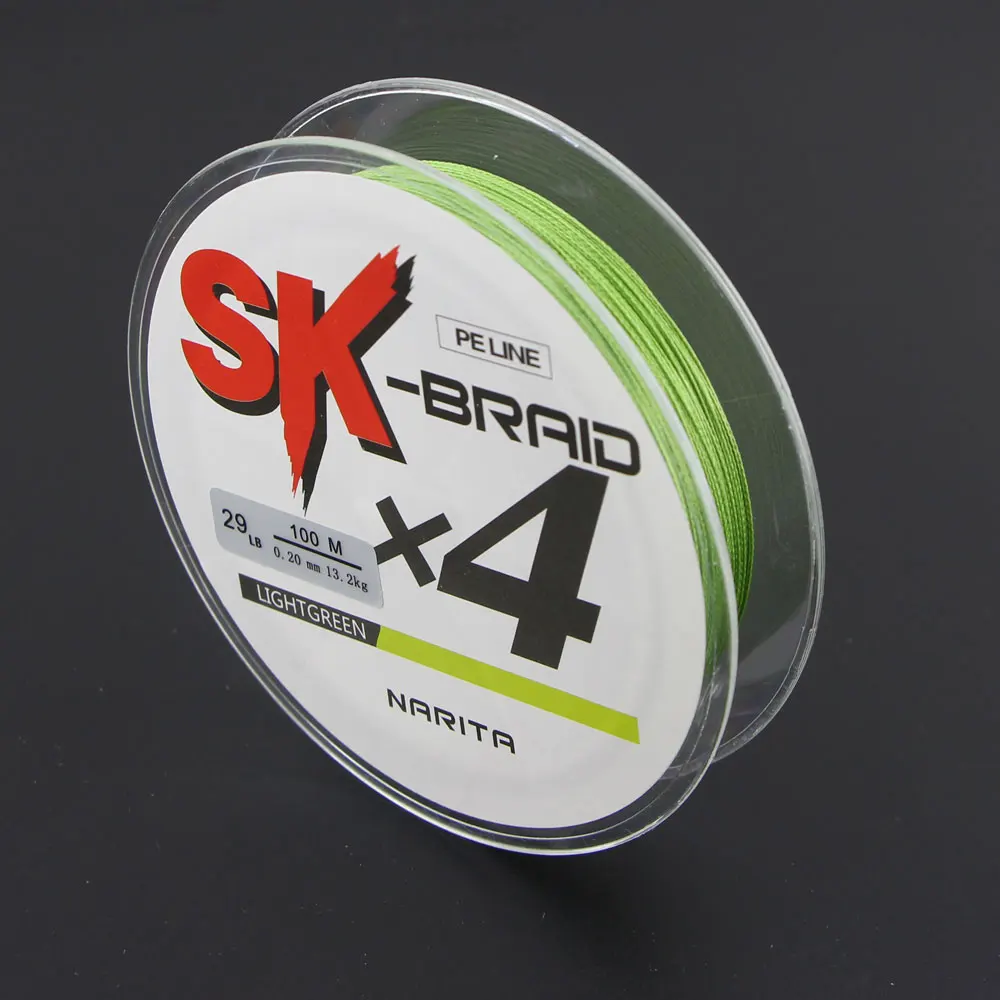 Superpower 100m 15LB- 80LB PE Braided Fishing Line Strong Multifilament Fishing Line Carp Fishing Saltwater