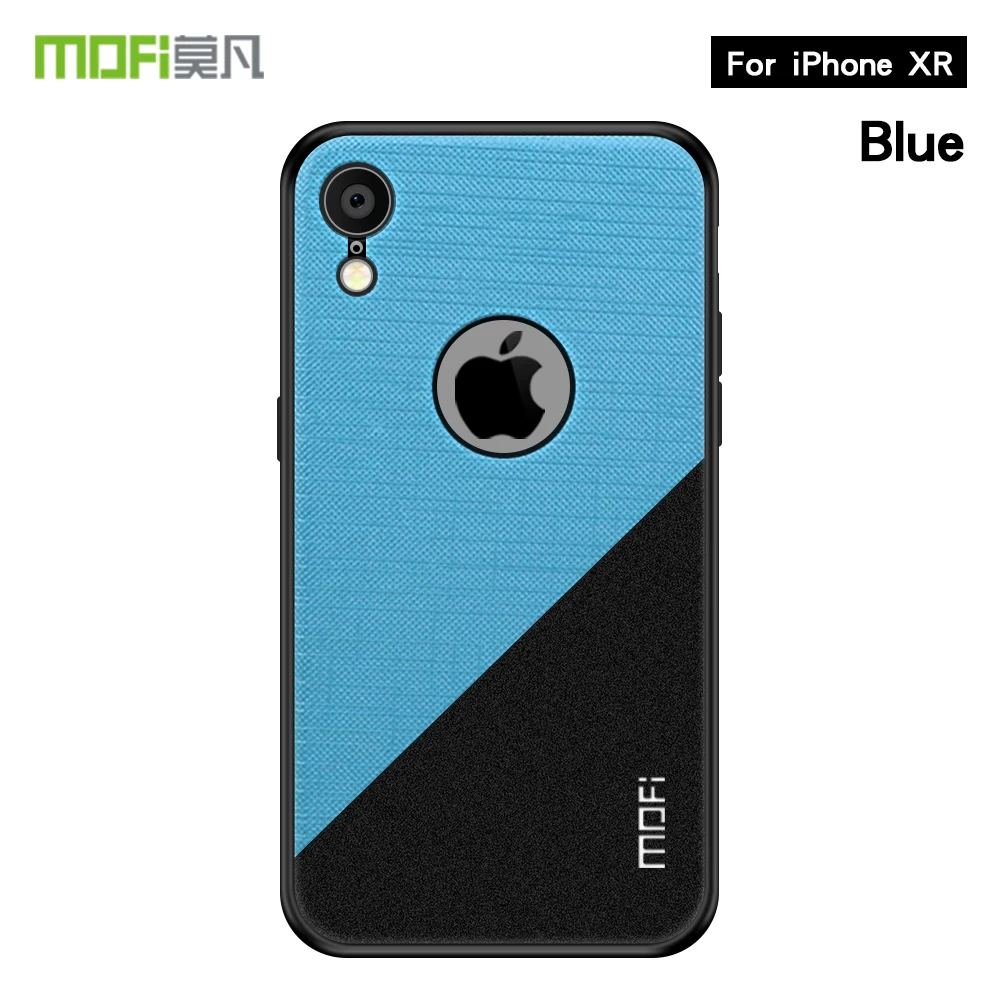 Чехол для телефона MOFI Fashion Silicone Shockproof для iPhone XS с защитным покрытием из тканевой текстуры для iPhone XR и iPhone XS Max.