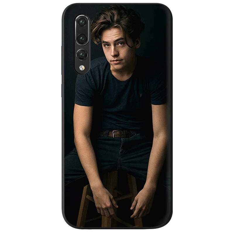 Силиконовый чехол из ТПУ для Huawei P8 P9 P10 P20 Lite MINI Pro Psmart Cover 2019 Cole Sprouse|Чехлы-накладки| |