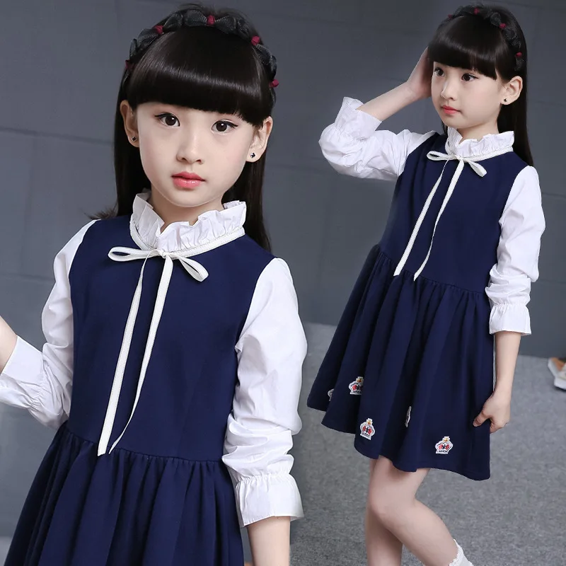 Girl Long Sleeve Dress New Pattern Princess Children's Kids Dresses | Детская одежда и обувь