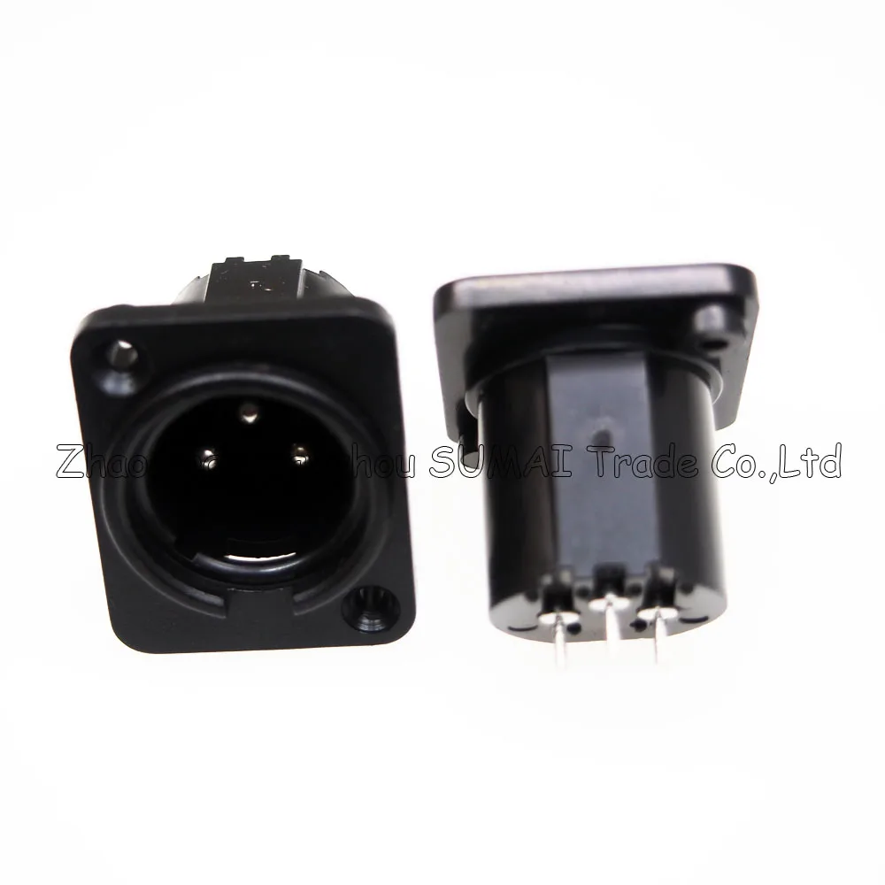 CANON аудио MIC разъем XLR 3 Pin штекер панель jack 3Pin KTV микрофон/колонки/миксер розетка |