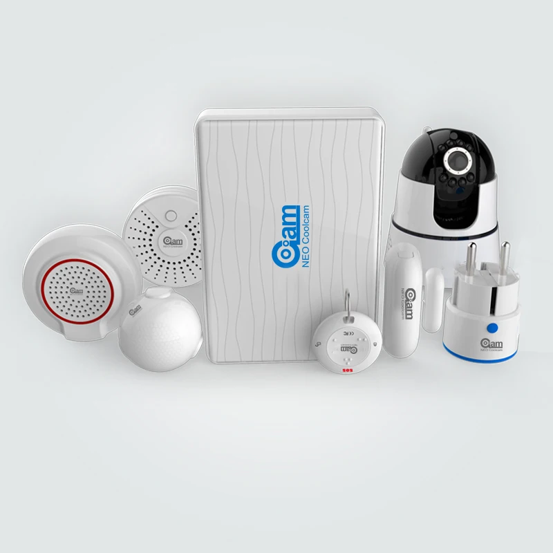 Комплект беспроводной сигнализации NEO Coolcam A iHome поддержка управления через