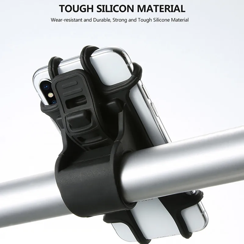 Велосипедный держатель силиконовый универсальный для мобильного телефона 3 5 6 2