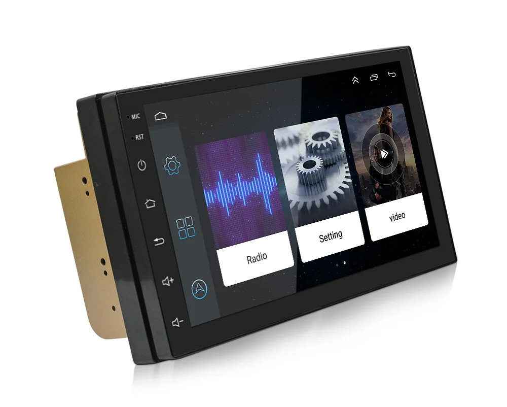 Android 9 0 автомобильное радио 7 &quot2din универсальный сенсорный экран высокой