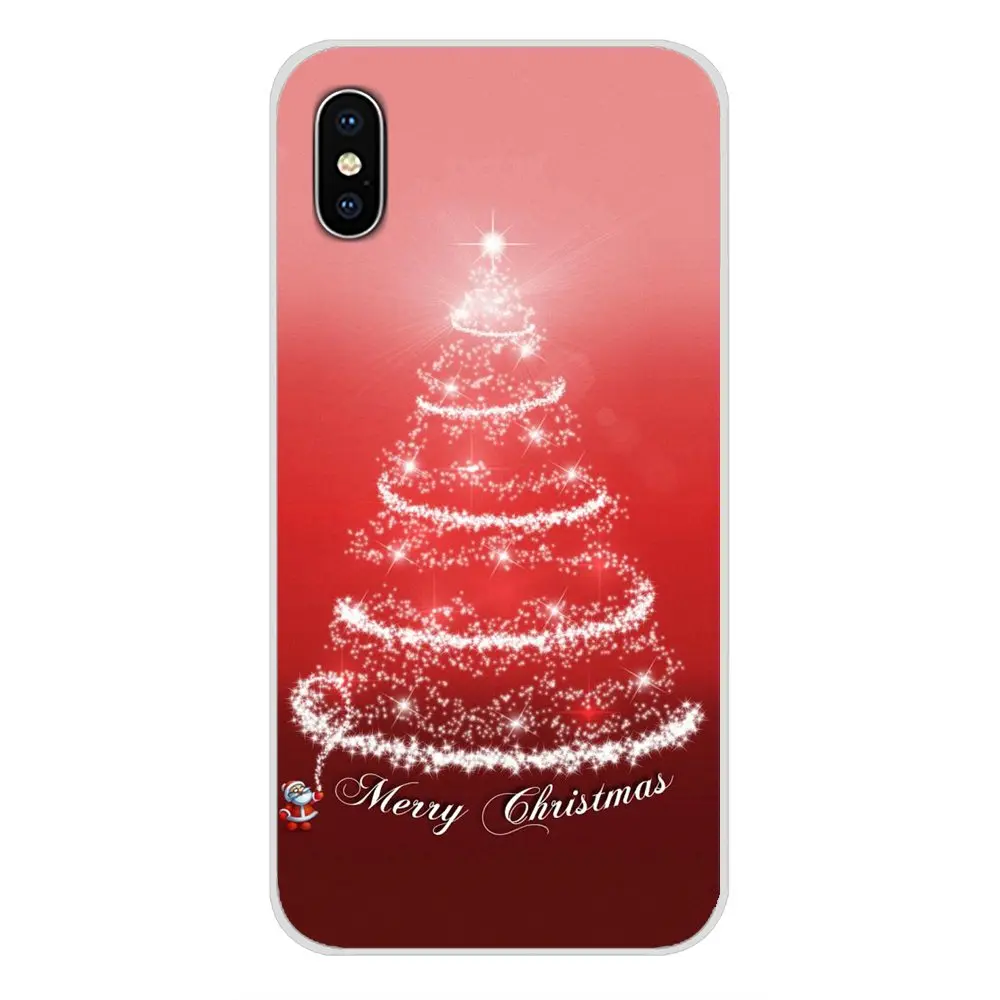 Силиконовый чехол с новым годом и Рождеством для Samsung Galaxy S3 S4 S5 Mini S6 S7 Edge S8 S9 S10 Lite Plus