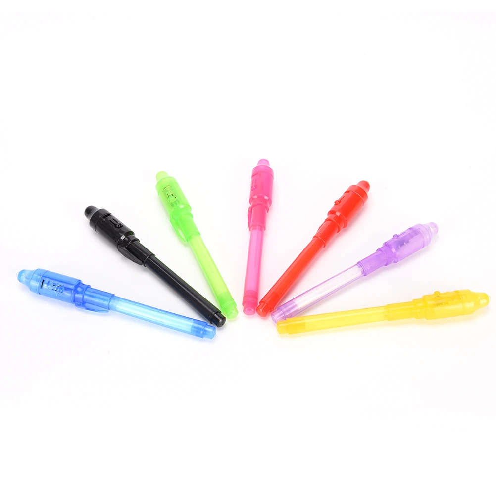 Новинка Волшебная 2 в 1 креативная ультрафиолетосветильник черная Легкая
