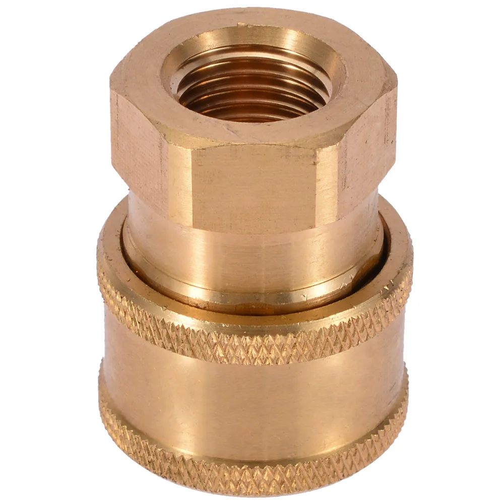 

1/4'' Pressure Washer Hose Connector Adaptor To 1/4 Female Garden Watering Sprayer Tools Faucets Connect Fitting Pipe