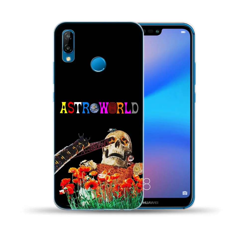 Чехол из мягкого ТПУ Travis Scott для Huawei P8 P9 P10 P20 Lite P30 Pro астромир серп чехол Mate 10 20 |