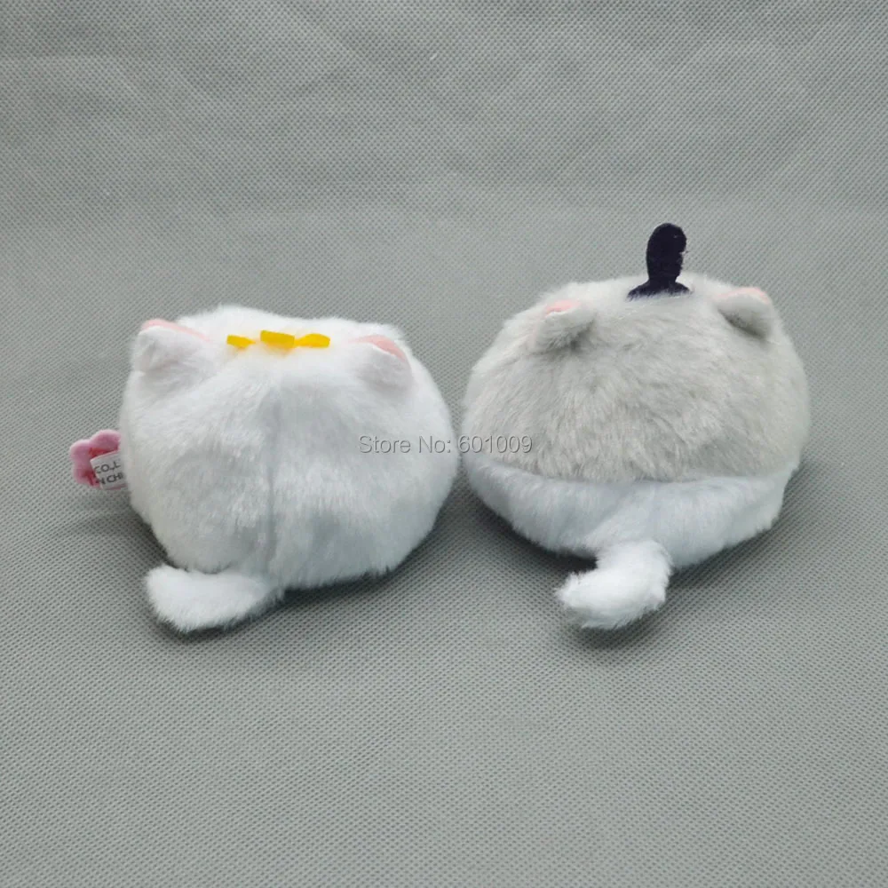 2 шт. Neko Atsume кошка с заднего двора 3 "Meow коллекция Dango Mochi плюшевые куклы в розницу