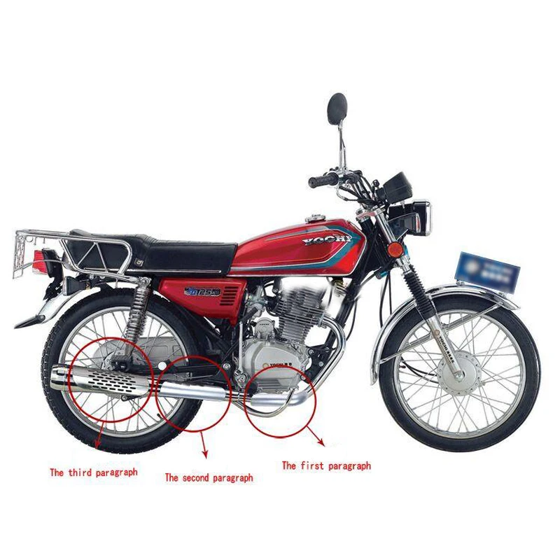 2 шт. чехол для выхлопной трубы мотоцикла теплозащитный кожух Harley Yamaha