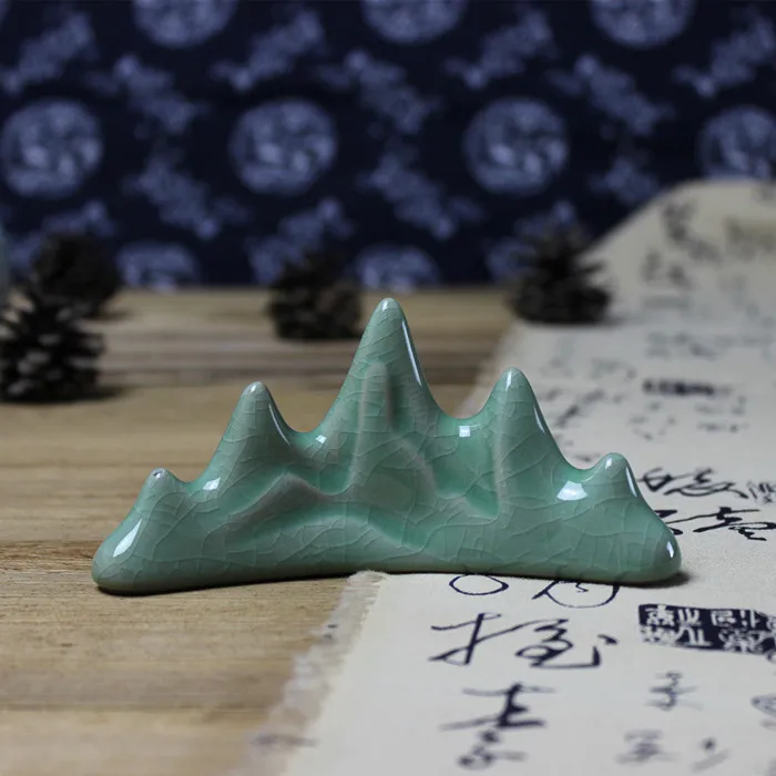 Longquan цвет морской волны penholder писчебумажных кисть велобагажник горный