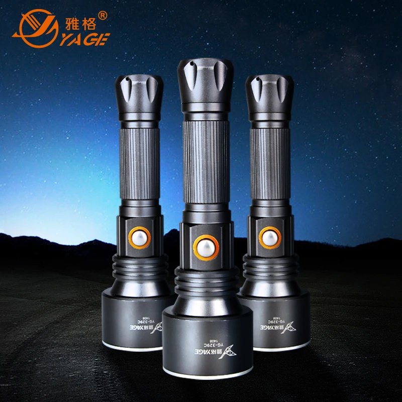YAGE XP E 500 1500LM Алюминиевый Водонепроницаемый CREE светодиодный фонарик для самостоятельной защиты 18650