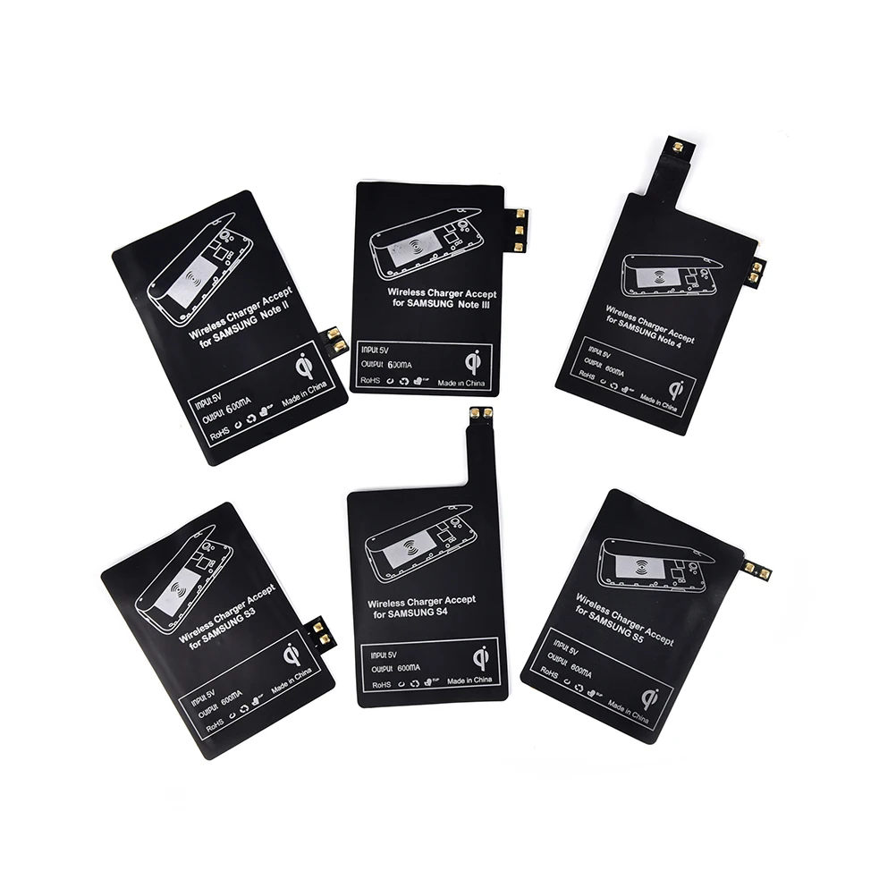 1 шт. Qi Беспроводное зарядное устройство для Samsung Galaxy S3 S4 S5 Note 2 3 4|Компьютерные