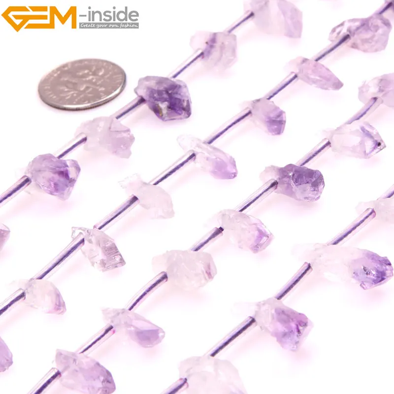 Бусины Из Натурального кварцевого кристалла 7 х18 х24 мм|beads for jewelry making|beads jewelrycrystal