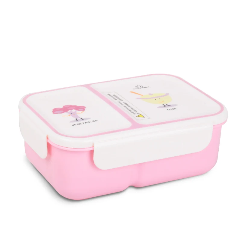 MICCK Ланч-бокс для детей милый мультфильм здоровый экологичный bento box портативный контейнер для хранения еды для пикника школы Microwavable