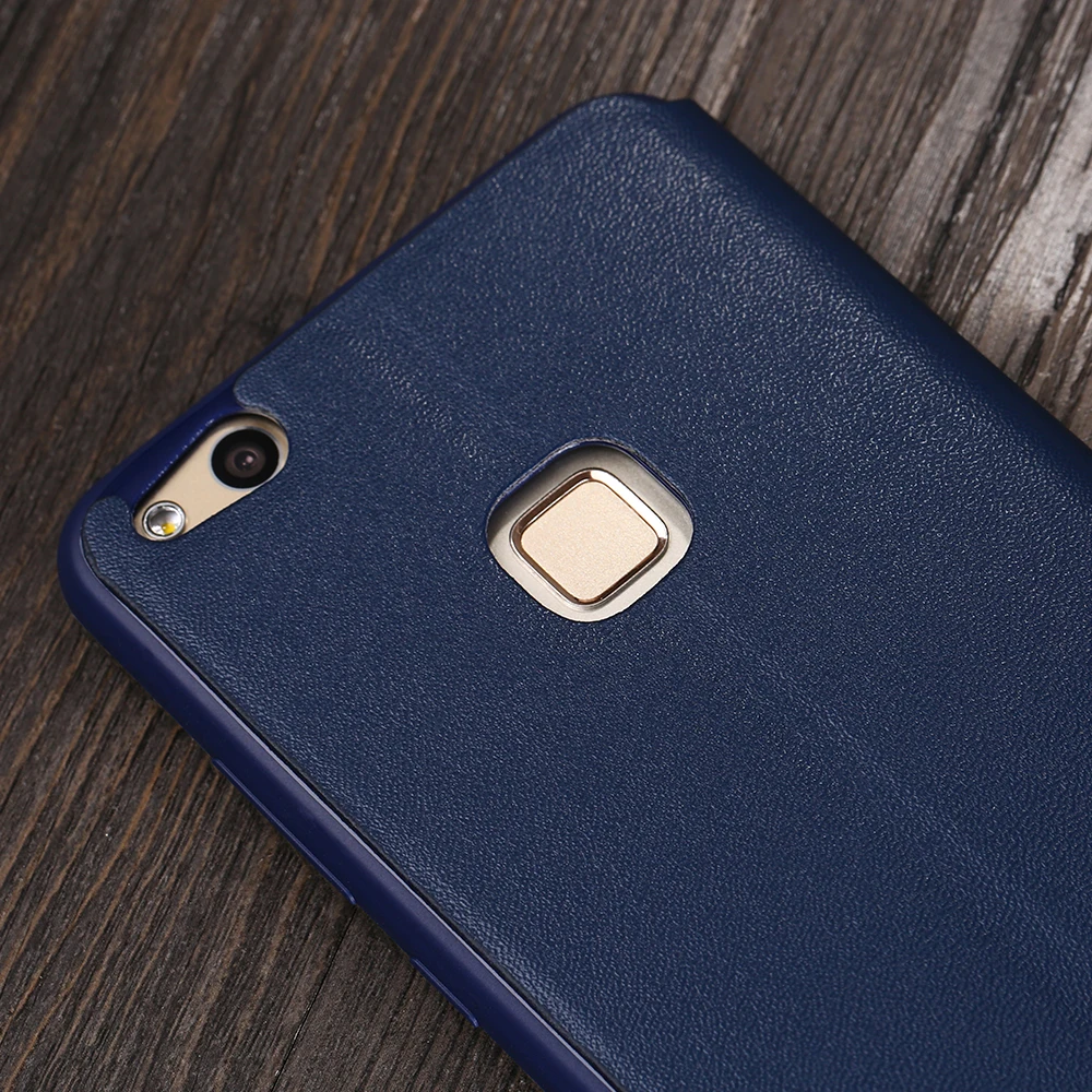 Роскошный деловой чехол для телефона из искусственной кожи P30 lite Ультратонкий