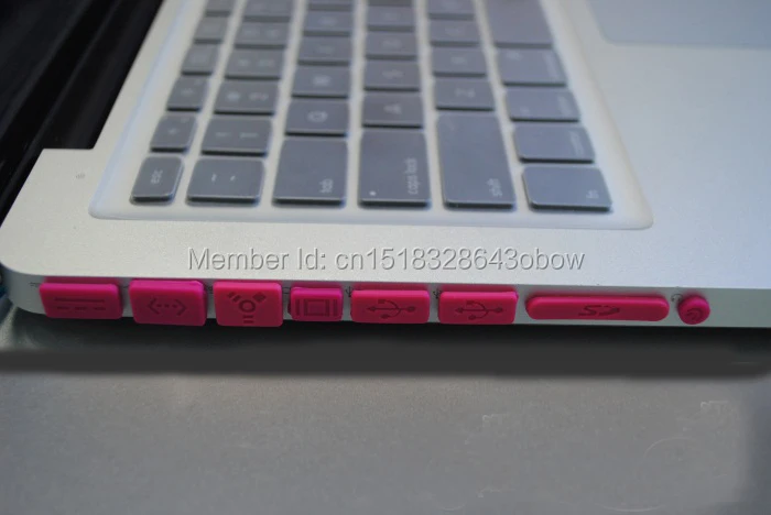 Резиновая Пылезащитная заглушка USB разъем для защиты от пыли MacBook Air 11 13 A1398 A1465