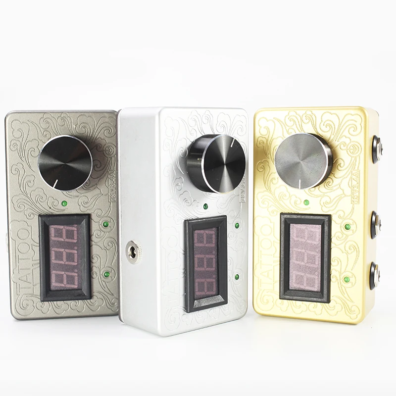 Новинка! Профессиональный прочный блок питания для татуировок с адаптером