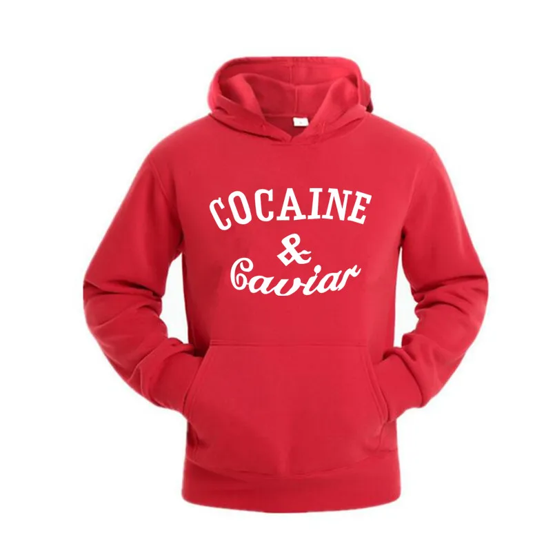 Новая верхняя одежда с капюшоном весна-осень-зима крутая одежда Cocaines& Икра хип-хоп толстовки для мужчин и женщин