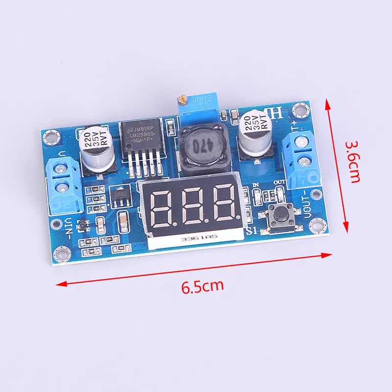 1pc Adjustable LW SZUS DC-DC LM 2596Converter Buck Step Down Regulator Power Module | Обустройство дома
