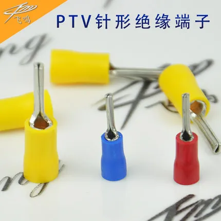 500pcs12 10AWG изолированные контактные клеммы электрический разъем обжимной