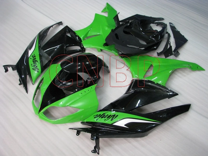 Обтекатель 636 Φ 2009 2012 Зеленая лампа Zx 6r 2011 Пластиковые обтекатели Zx6r без