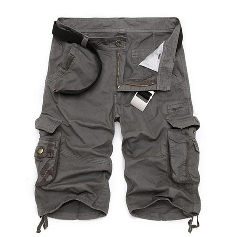 Шорты-карго мужские камуфляжные хлопок Повседневные Удобные для воркаута хосен