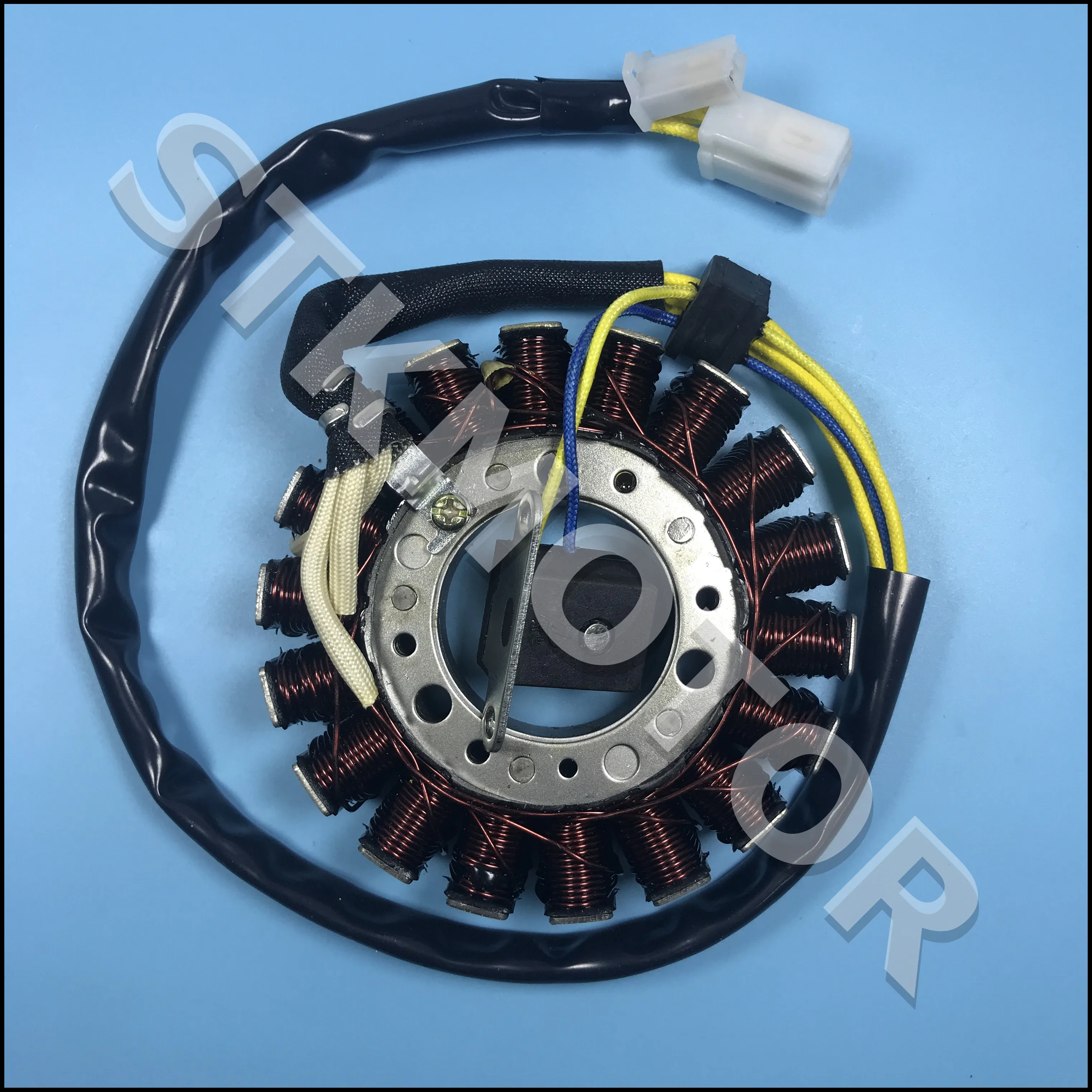 104 мм МАГНЕТО СТАТОР 18 катушек Linhai YP250 YP300 257CC 300CC 260cc 300cc ATV UTV скутер запчасти