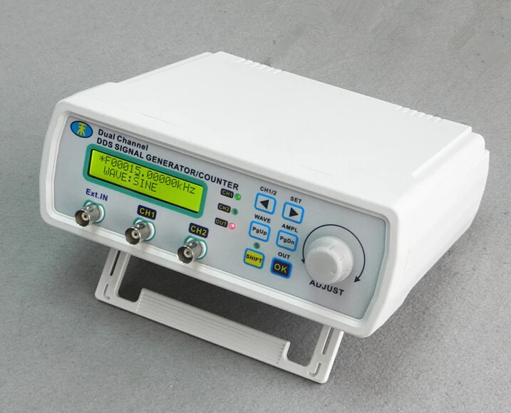 Цифровая двухканальный DDS генератор сигналов произвольной Функция 25 мГц