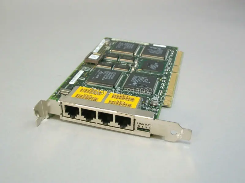 270-4366 PCI-X 100M Quad Fast Ethernet Card 100% tested working | Add On Cards &amp Controller Panels