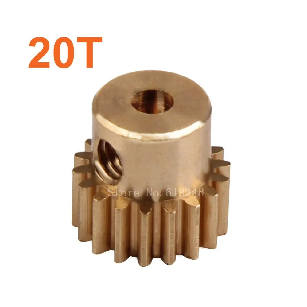 Детали HSP 28014 шестеренка двигателя металлическая латунная Шестерня 20T для 1/16