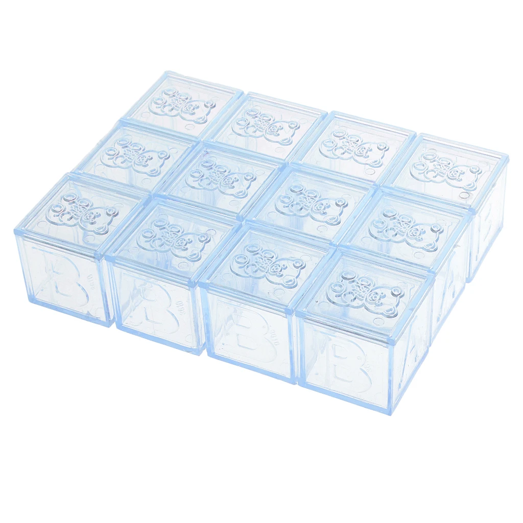 Подарочная коробка для конфет с милым рисунком медведя 12 шт. | Дом и сад