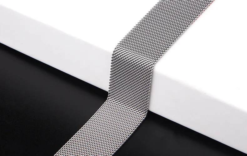 Миланская петля ремешок для apple watch 5 40 мм 44 мм apple watch 4 ремешок для часов 3 2 1 38 мм 42 мм металлический ремешок аксессуары