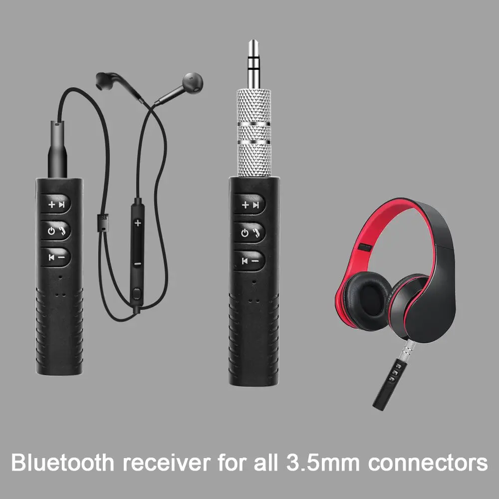 Беспроводные наушники cuagre приемник Bluetooth беспроводные 3 5 мм проводные микрофон