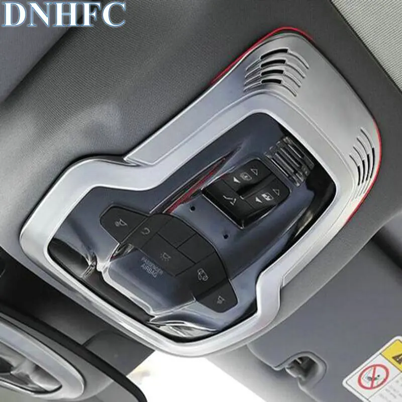 

DNHFC Reading lamp decoration sequins ABS Car styling for Alfa Romeo Giulia 2017 2018